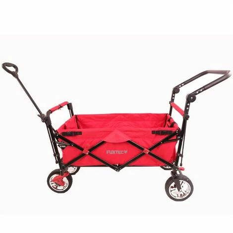 FUXTEC Bollerwagen FX-CT700 mit UV-geschütztem Sonnendach und zusätzlichem Schiebegriff ROT FUXTEC Bollerwagen FX-CT700 Mit UV-geschütztem Sonnendach Und Zusätzlichem Schiebegriff ROT -FUXTEC SHOP 10356054 2
