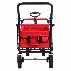 FUXTEC Bollerwagen FX-CT700 Mit UV-geschütztem Sonnendach Und Zusätzlichem Schiebegriff ROT 4 FUXTEC Bollerwagen FX-CT700 Mit UV-geschütztem Sonnendach Und Zusätzlichem Schiebegriff ROT -FUXTEC SHOP 10356054 3