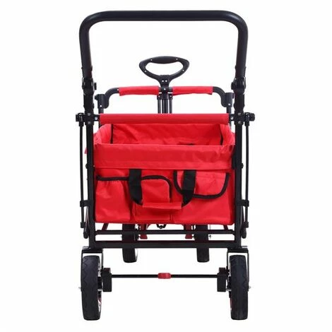 FUXTEC Bollerwagen FX-CT700 mit UV-geschütztem Sonnendach und zusätzlichem Schiebegriff ROT FUXTEC Bollerwagen FX-CT700 Mit UV-geschütztem Sonnendach Und Zusätzlichem Schiebegriff ROT -FUXTEC SHOP 10356054 3