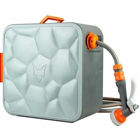 FUXTEC 30m moderner exklusiver quadratischer Schlauchaufroller FUXTEC 30m Moderner Exklusiver Quadratischer Schlauchaufroller -FUXTEC SHOP 10638979 1