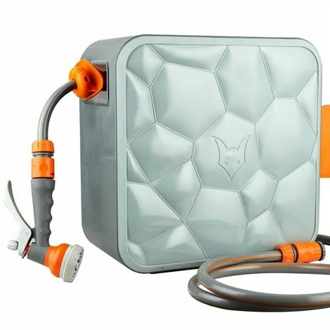 FUXTEC 30m moderner exklusiver quadratischer Schlauchaufroller FUXTEC 30m Moderner Exklusiver Quadratischer Schlauchaufroller -FUXTEC SHOP 10638979 2