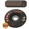 FUXTEC 25er Set 115mm Trennscheiben Für Metall, Stahl & Inox Für 20V Akku Winkelschleifer FX-E1WS20 2 FUXTEC 25er Set 115mm Trennscheiben Für Metall, Stahl & Inox Für 20V Akku Winkelschleifer FX-E1WS20 -FUXTEC SHOP 28218373 1