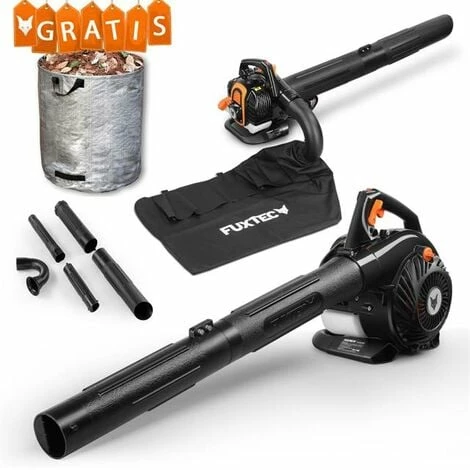 FUXTEC FX-LBS126P 4in1 Profi Laubsauger Laubbläser Laubhäcksler 3 FUXTEC FX-LBS126P 4in1 Profi Laubsauger Laubbläser Laubhäcksler
