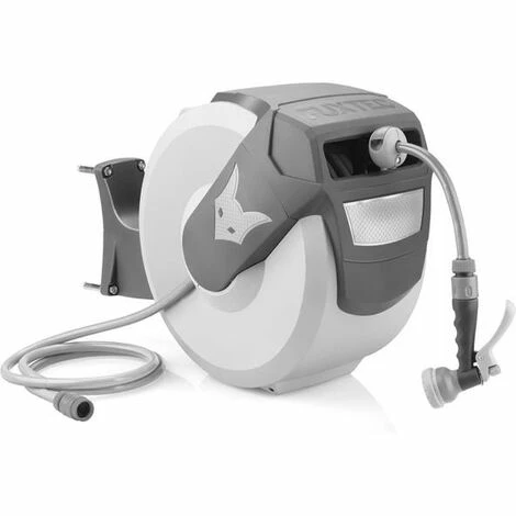 FUXTEC Wasserschlauchaufroller 20m rund FX-WSA20G Grau FUXTEC Wasserschlauchaufroller 20m Rund FX-WSA20G Grau -FUXTEC SHOP 59596386 1