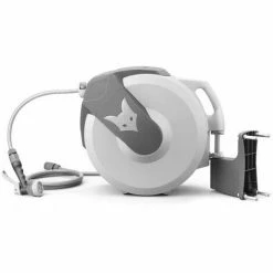 FUXTEC Wasserschlauchaufroller 20m Rund FX-WSA20G Grau 4 FUXTEC Wasserschlauchaufroller 20m Rund FX-WSA20G Grau -FUXTEC SHOP 59596386 3