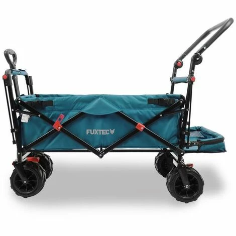 FUXTEC Strand-Bollerwagen FX-CTB800 mit UV-geschütztem Sonnendach,Schiebegriff & Innenraumverlängerung Türkis FUXTEC Strand-Bollerwagen FX-CTB800 Mit UV-geschütztem Sonnendach,Schiebegriff & Innenraumverlängerung Türkis -FUXTEC SHOP 68258113 4