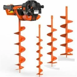 FUXTEC FX-EB152 Erdbohrgerät Inkl. 100,150,200mm Aufsätze