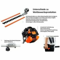 FUXTEC FX-MT252ER Multitool 5in1 Benzin Motorsense Mit Verstellbarem Hochentaster 4 FUXTEC FX-MT252ER Multitool 5in1 Benzin Motorsense Mit Verstellbarem Hochentaster -FUXTEC SHOP 9036041 3