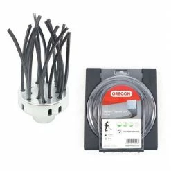 SET Wildkrautbürstenaufsatz Für FUXTEC Motorsensen + OREGON Square Nylium Faden 3,5mm X 30m